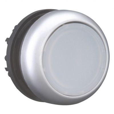 M22-DL-W Przycisk biały z samopowrotem i z możliwością podświetlenia płaski 216922 EATON (216922)