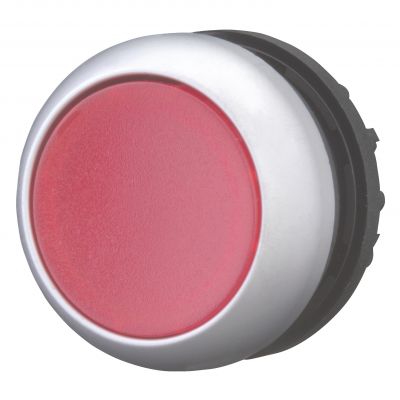 M22-DL-R Przycisk czerwony z samopowrotem i z możliwością podświetlenia płaski 216925 EATON (216925)
