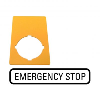 M22-XZK-GB99 szyld do przyciskuM22-PV..Emergency Stop 216472 EATON (216472)