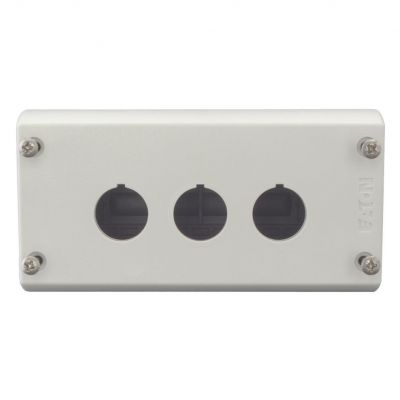 M22-I3 Obudowa kasety 3-otworowa 22mm szara IP67 216538 EATON (216538)
