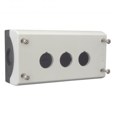 M22-I3 Obudowa kasety 3-otworowa 22mm szara IP67 216538 EATON (216538)