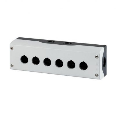 M22-I6 Obudowa kasety 6-otworowa 22mm szara IP69 216540 EATON (216540)