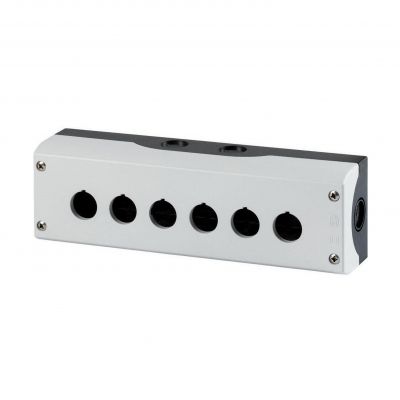 M22-I6 Obudowa kasety 6-otworowa 22mm szara IP69 216540 EATON (216540)