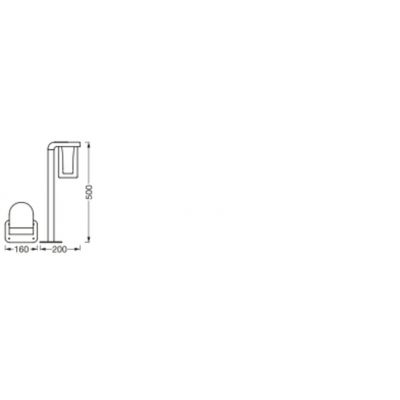SMART OUTD WIFI CASCADE50CM RGBW DGLEDV LEDVANCE (4058075564268)