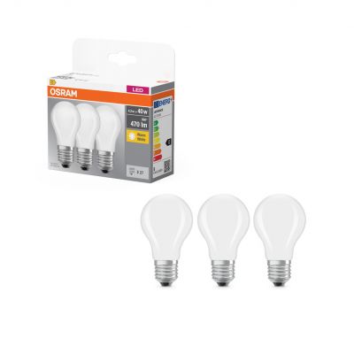 Żarówka LED /3szt./ Kulka E27 4W=40W 470lm 2700K ciepła biel OSRAM (4058075113022)