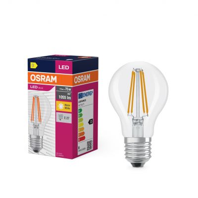 Żarówka LED E27 7,5W VALUE FILAMENT 7,5W/827 CLA75 1055lm (odpowiednik 75W) 4058075288669 LEDVANCE (4058075288669)