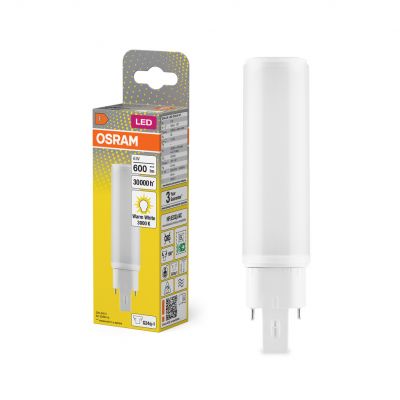 DULUX D E LED FR 13 ECG, AC mains 6W 830 G24q-1 TRZONKI SPECJALNE LEDVANCE (4058075558663)