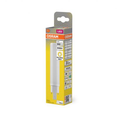 DULUX D E LED FR 26 ECG, AC mains 10W 830 G24q-3 TRZONKI SPECJALNE LEDVANCE (4058075559172)