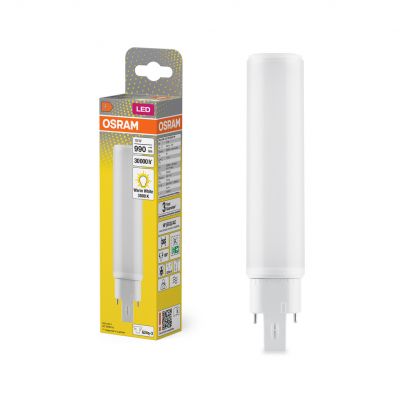 DULUX D E LED FR 26 ECG, AC mains 10W 830 G24q-3 TRZONKI SPECJALNE LEDVANCE (4058075559172)