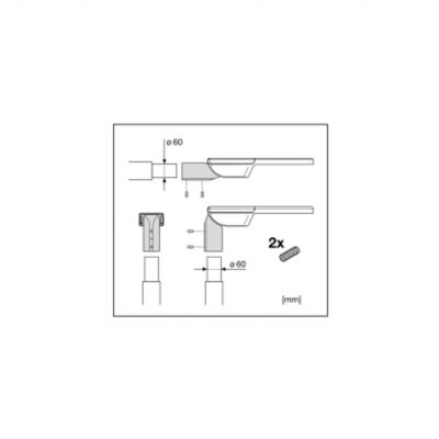 Oprawa uliczna LED STREETLIGHT FLEX MEDIUM 80W 4000K 740 RW35ST ALW 4058075552401 LEDVANCE (4058075552401)