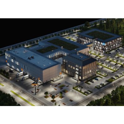 Oprawa uliczna LED STREETLIGHT FLEX SMALL 36W 3000K 730 RV25ST ALW 4058075552302 LEDVANCE (4058075552302)