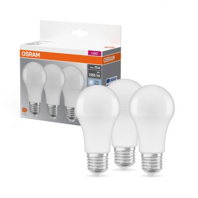 Żarówka LED /3szt./ E27 10W=75W 1055lm 4000K neutralna biel OSRAM (4058075819573)