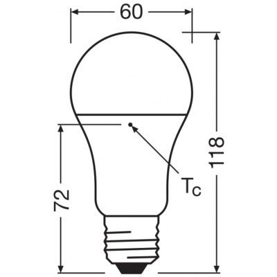 Żarówka LED /3szt./ E27 13W=100W 1521lm 2700K ciepła biel 180st OSRAM (4058075819412)