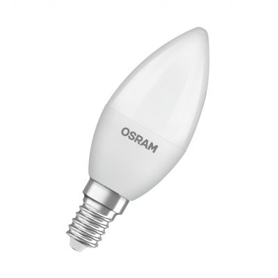 Żarówka LED /4szt./ Świeczka E14 4,9W=40W 4000K nautralna biel 180st OSRAM (4058075819610)