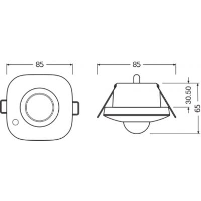Czujnik VIVARES ZB L/O SENS 220-240 LEDVANCE (4058075446182)