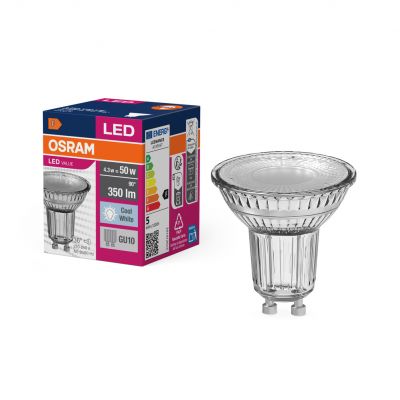 Żarówka LED VALUE PAR16 50 36st 3,6W/840 GU10 4058075055155 LEDVANCE (4058075055155)