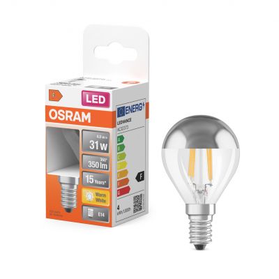 LED STAR CL P FIL Mirror 34 4W 827 E14 LEDVANCE (4058075447134)