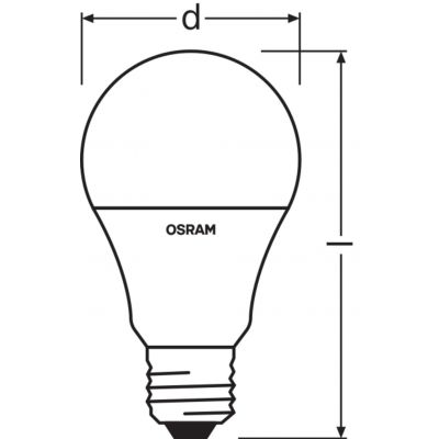 Żarówka LED 9W 60W E27 806lm OSRAM RGBW + PILOT LEDVANCE (4058075430754)