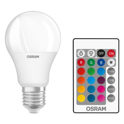 Żarówka LED 9W 60W E27 806lm OSRAM RGBW + PILOT LEDVANCE (4058075430754)