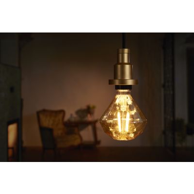 Żarówka LED Vintage 1906 LED CL DIAMOND FIL GOLD 40 non-dim 4,5W/825 E27 4058075091955 LEDVANCE (4058075091955)