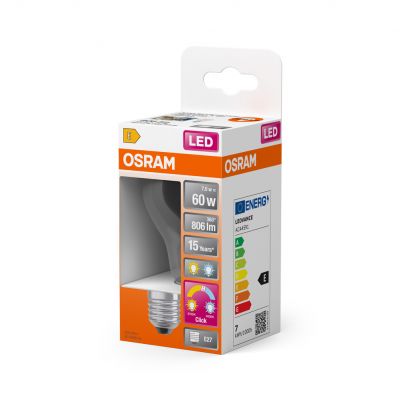 Żarówka OSRAM LED E27 7W 60W DWIE BARWY LEDVANCE (4058075434820)