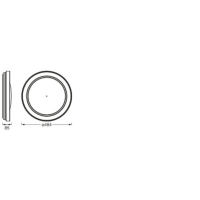 Plafon LED Lampa Sufitowa ORBIS LISA 30W 3300lm CCT 50cm SMART+ WIFI 4058075573536 LEDVANCE (4058075573536)