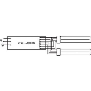 Świetlówka kompaktowa 2G11 (4-pin) 55W 3000K DULUX L 4050300298917 LEDVANCE (4050300298917)