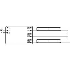 QT-FIT8 2X58-70 220-240 Osprzęt do świetlówek LEDVANCE (4052899151932)