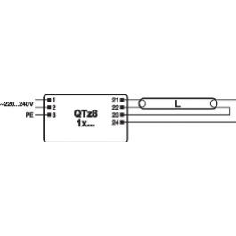 Statecznik elektroniczny QTz 8 1X18/220-240 4008321863263 LEDVANCE (4008321863263)