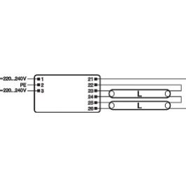 Statecznik elektroniczny QTP-OPTIMAL 2X18-40/220-240 4008321873767 LEDVANCE (4008321873767)