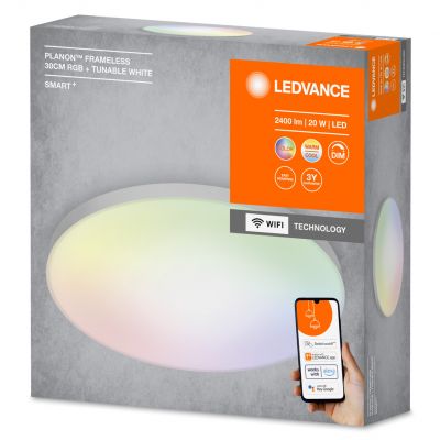 Panel LED 20W RGB+CCT SMART+ WiFi PLANON 300 4058075484696 LEDVANCE (4058075484696)