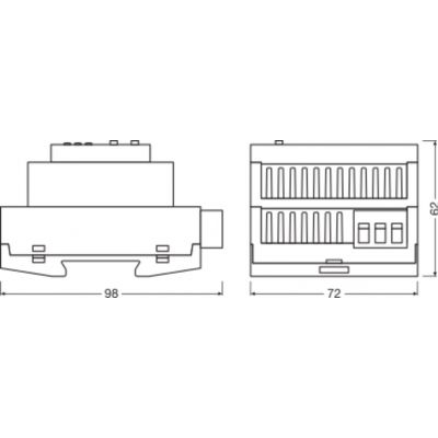 KNX PS 640 25X1 SYSTEM STEROWANIA LEDVANCE (4062172050500)
