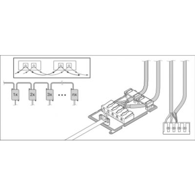 CONNECTOR BOX 5POLE L N 4X LEDVANCE (4058075473010)