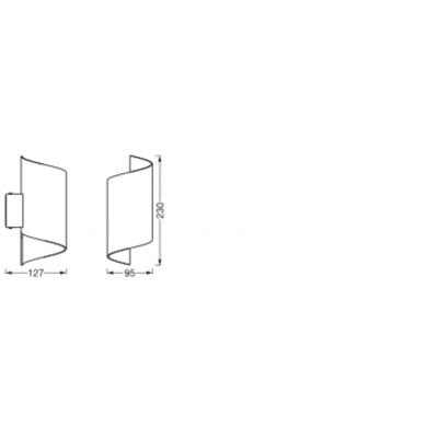 SMART WIFI ORBISW TWIST 230X127 TW BK LEDVANCE (4058075574090)