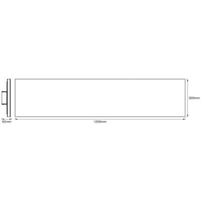 Panel LED 40W CCT SMART+ WiFi PLANON 1200X300 4058075484498 LEDVANCE (4058075484498)