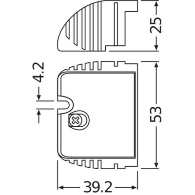 OT CABLE CLAMP E-STYLE VS20 LEDVANCE (4052899167896)