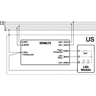 OT 50 120-277 1A2 2DIM LT2 P LEDVANCE (4052899173804)