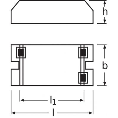 Statecznik elektroniczny QT-ECO 2x5-11 220-240 S 4050300821504 LEDVANCE (4050300821504)