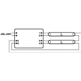 Statecznik elektroniczny QT-ECO 2x5-11 220-240 S 4050300821504 LEDVANCE (4050300821504)