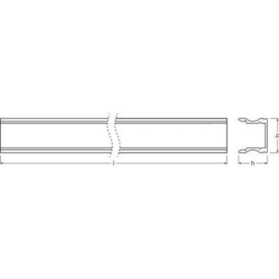 Profil aluminiowy LED LS AY-PM05/U/17,5X14,5/10/1 BT1 LEDV 4058075279278 LEDVANCE (4058075279278)