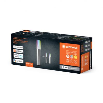 Słupki oświetleniowe LED RGB+W 3,1W SMART+ WiFi Garden 3 POLE - Rozszerzenie 4058075478251 LEDVANCE (4058075478251)