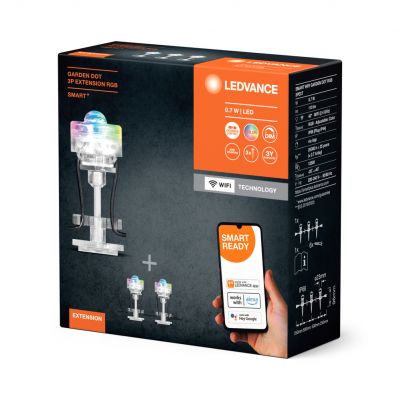 Dekoracyjne punkty świetlne LED RGB SMART+ WiFi GARDEN 3 Dot - Rozszerzenie 4058075478572 LEDVANCE (4058075478572)