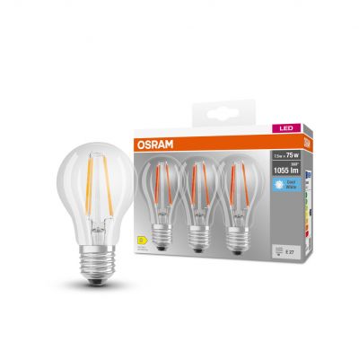 Żarówka LED /3szt./ E27 7,5W=75W 1055lm 4000K neutralna biel OSRAM (4058075592377)