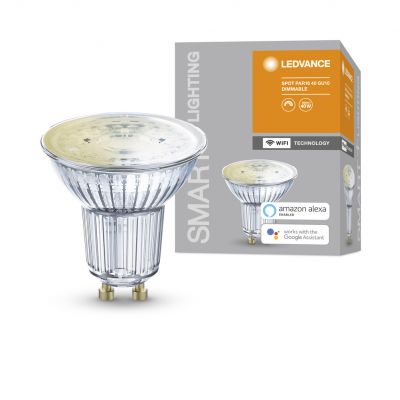 Żarówka LED GU10 5W 350lm 2700K Ciepła SMART+ WiFi Ściemnialna 4058075485655 LEDVANCE (4058075485655)