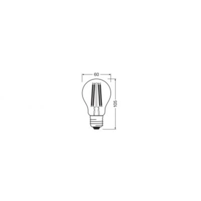 Żarówka LED /3szt./ E27 11W=100W 1521lm 2700K ciepła biel Filament OSRAM (4058075592438)