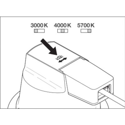 DL COMFORT DN130 13W 3CCT 60DEG WT LEDV LEDVANCE (4058075104068)