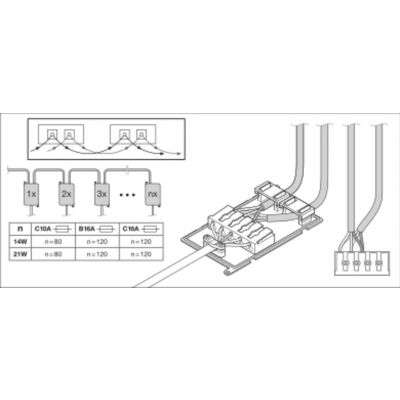DOWNLIGHT UGR19 DN195 PFM 21W 840 DALI WT LEDV LEDVANCE (4058075459854)