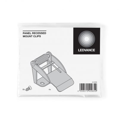 Zestaw do montażu w suficie g/k do PANEL LED PL RECESD MOUNT CLIPS VAL 4 szt. LEDVANCE (4058075409859)