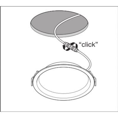 DL ALU DN150 14W 3000K WT IP44 LEDV LEDVANCE (4058075091436)