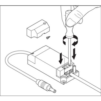 DL ALU DN200 35W 4000K WT IP44 LEDV LEDVANCE (4058075091573)